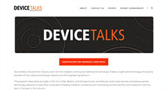 Desktop Screenshot of devicetalks.com