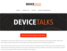Tablet Screenshot of devicetalks.com